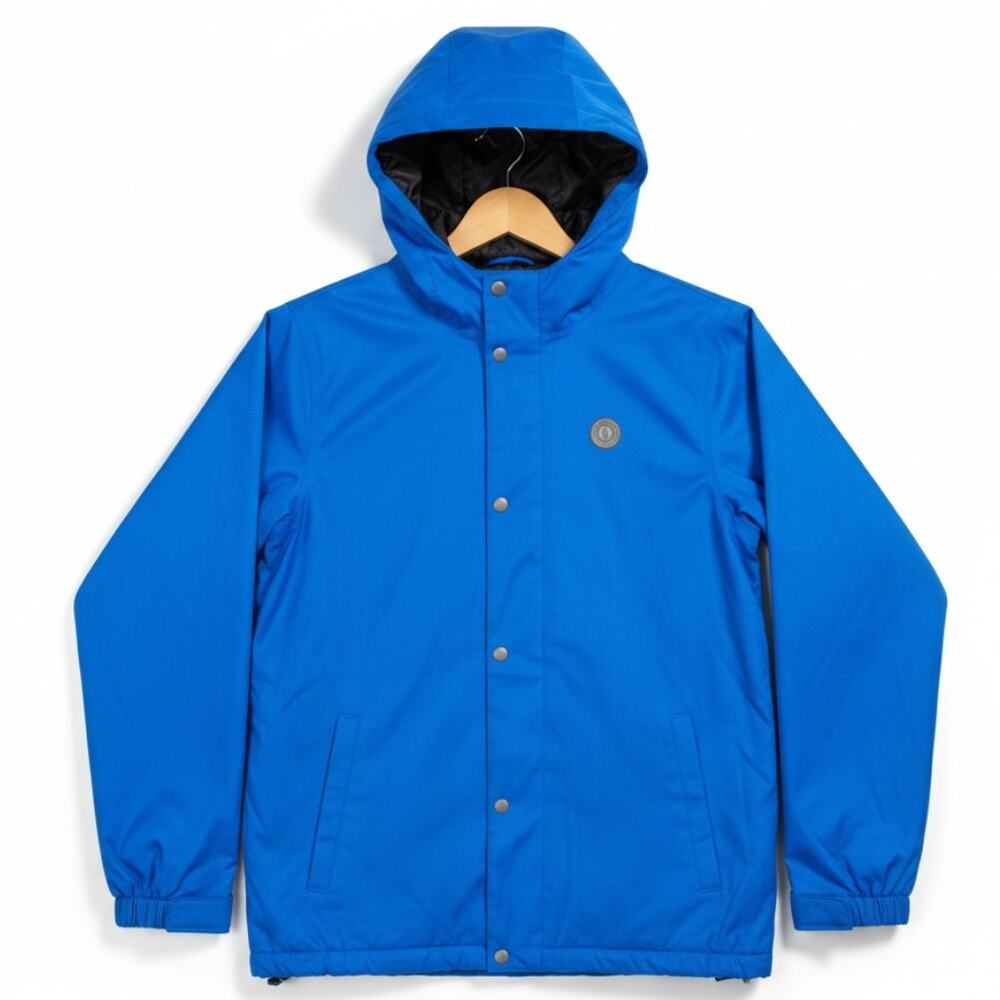 Volcom Youth Large Blue Snowboarding Jacket 8Kmm Let the Kids Ride Free Outdoors